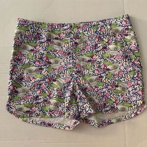 Turtles & Tees Girl's Sea Print Shorts Multicolor Size 14/16 Casual